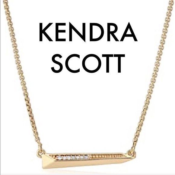 Kendra Scott Jewelry - KENDRA SCOTT NWT YELLOW GOLD PENDANT AND NECKLACE